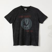 Polera Manga Corta Hombre I am crazy Acero