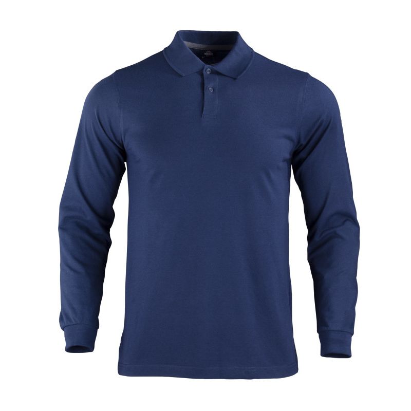 T-WORLD - Polera Polo DryFresh® 60% Algodón Manga Larga Hombre
