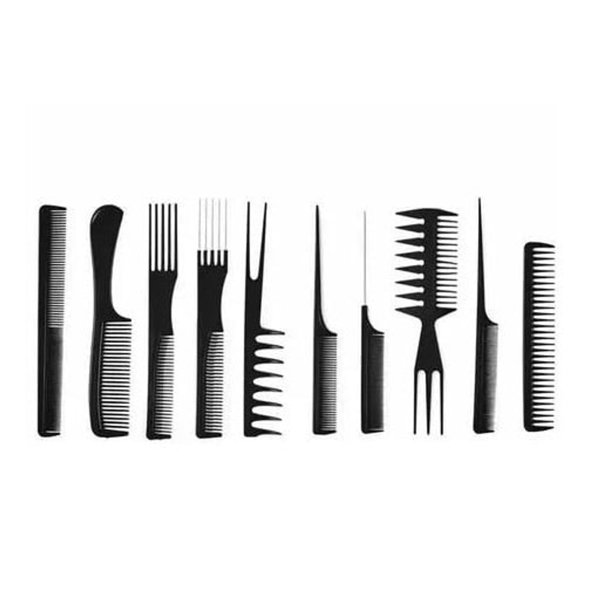 GENERICO - Set De 10 Peinetas Peines Profesional