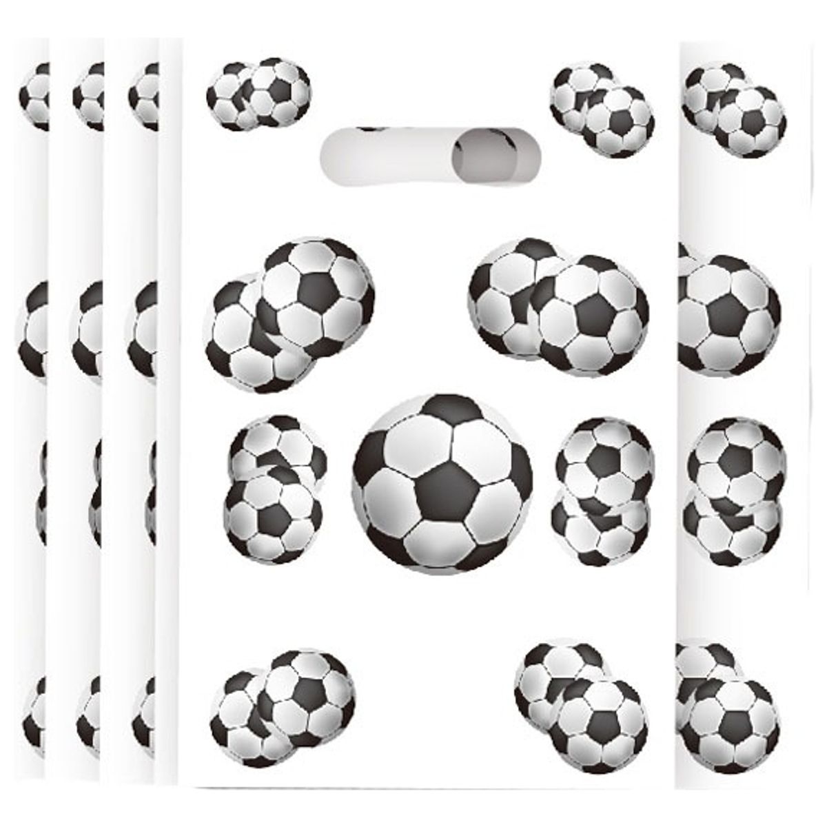 GENERICO - X10 Bolsas Para Piñata Pelota Futbol Bolsas Dulces Piñata