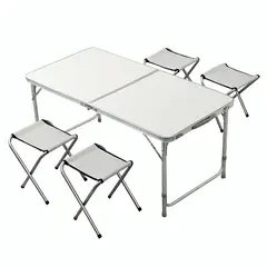 MIGLU - Mesa de camping con pisos R6137