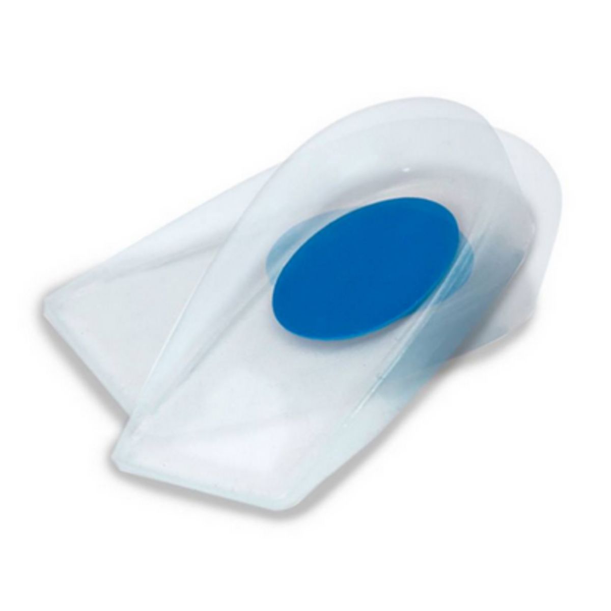 GENERICO - Par Plantillas Taloneras Gel Silicona Color Azul ( 2 Unidades)