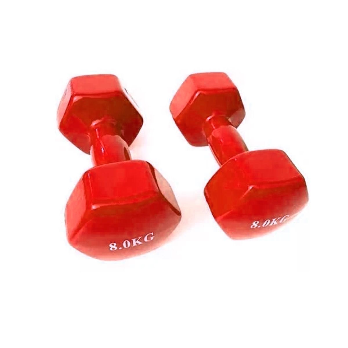 SDFIT - Mancuernas De Vinilo Par 8 Kg X 2 = 16 Kilos - Sdmed