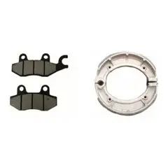 GENERICO - Pastillas + Balatas Honda Cbf 125 Twister / Twister 125