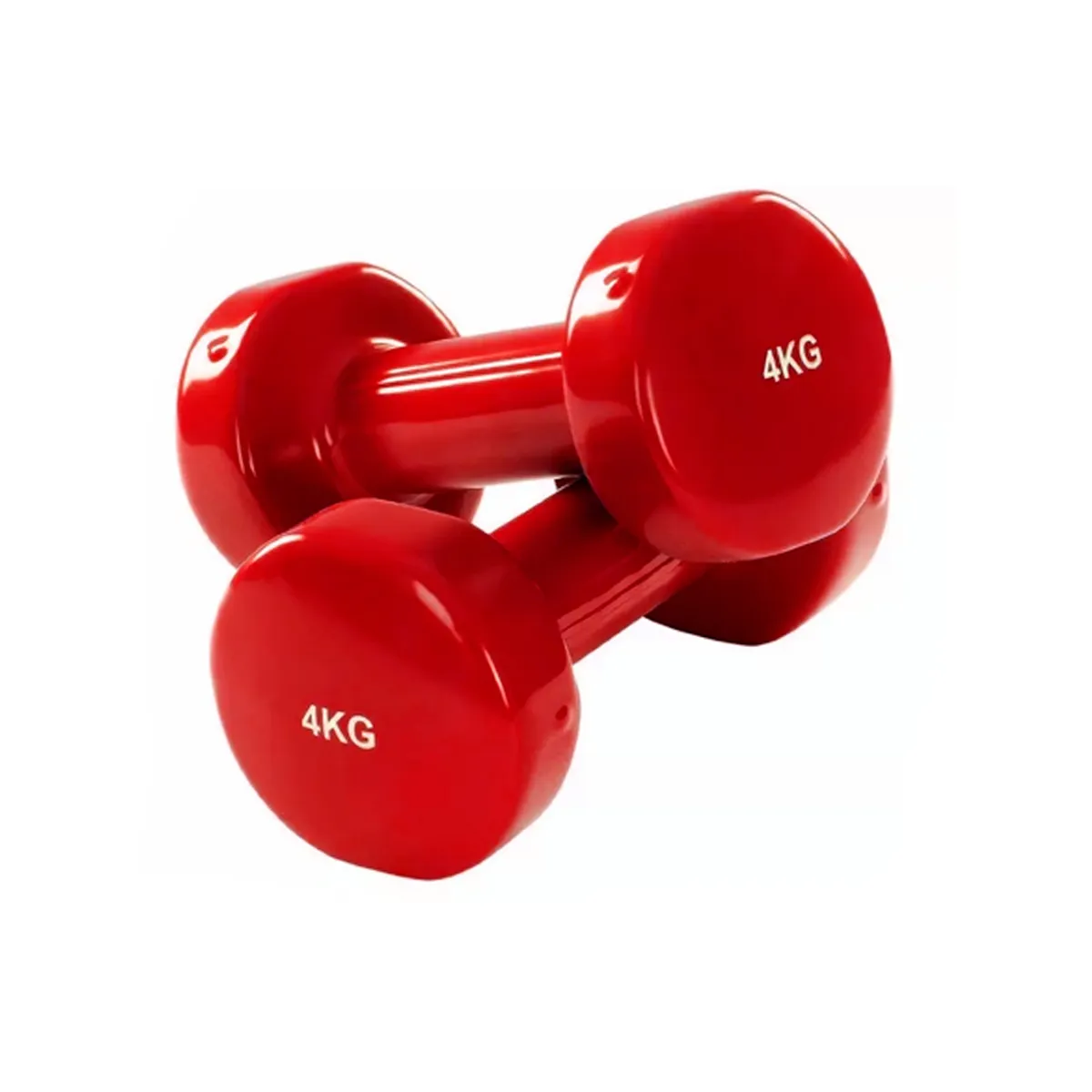 SDFIT - Mancuernas De Vinilo Par 4 Kg X 2 = 8 Kilos - Sdmed