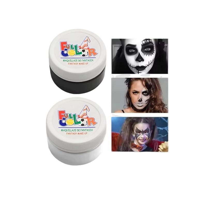 HUDSON - Pack Pinturas Maquillaje Fantasía Pintacaritas Halloween