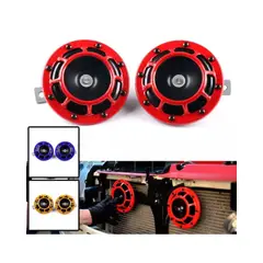 GENERICO - 2 Pcs Bocinas Tipo Hella Sonido Potente Tuning Universal