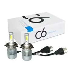 GENERICO - Kit Turbo De Foco Led H4 3800lm 36w Luz Blanca