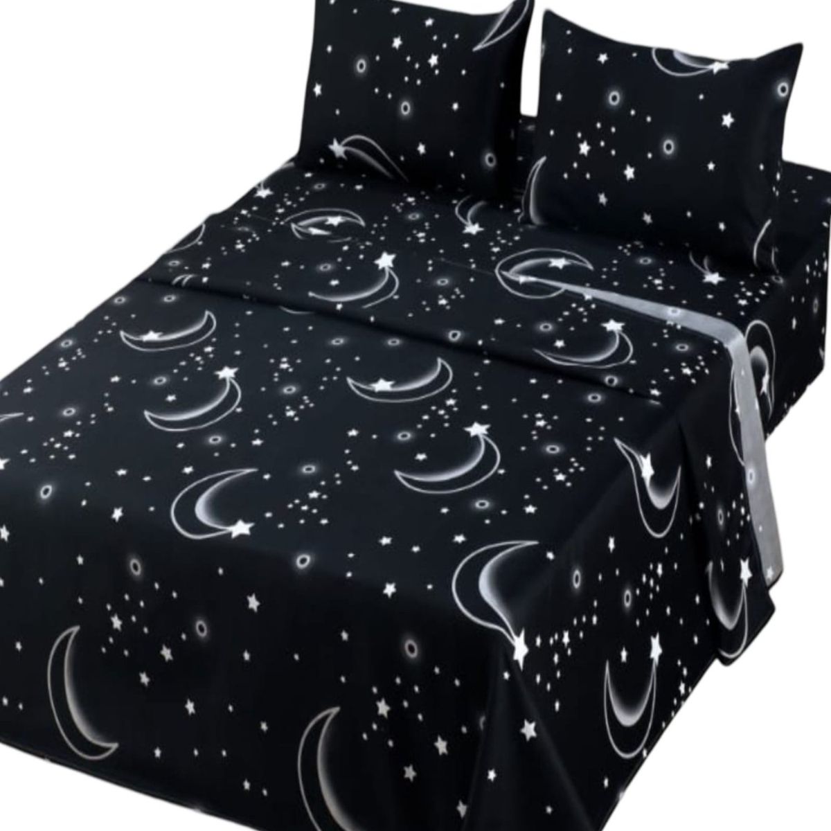 GENERICO - Sábana King de 144 Hilos Algodón Suave 8O13