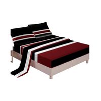 Juego Sábanas Algodón 2 Plazas Suaves 8O1