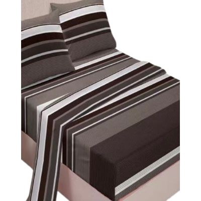 Imagen 2 del producto Juego Sábanas Algodón King Suaves 8O12