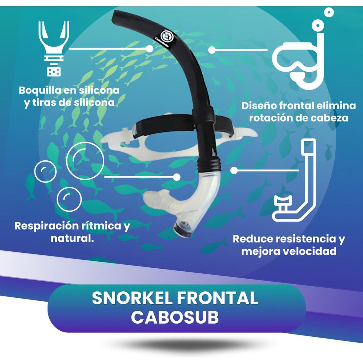 CABOSUB - Snorkel Frontal Cabosub