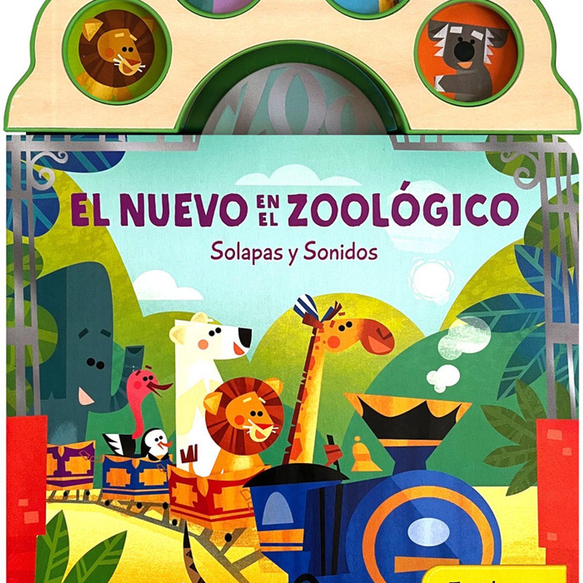 COTTAGE - El nuevo en el zoológico. Solapas y sonidos