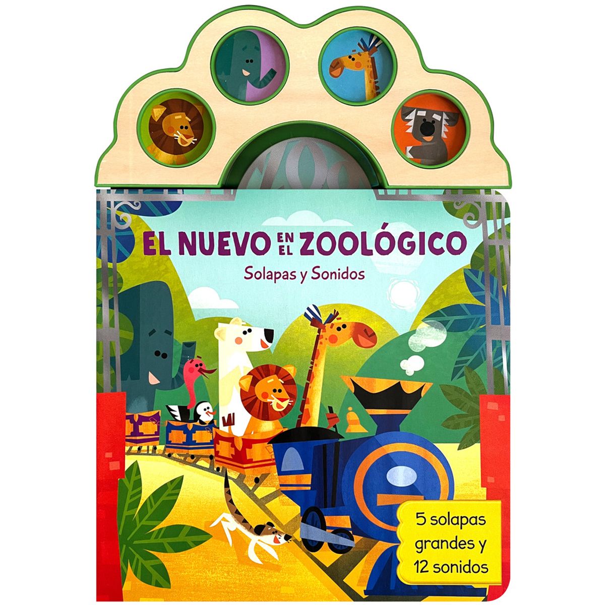 COTTAGE - El nuevo en el zoológico. Solapas y sonidos