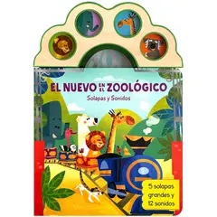COTTAGE - Libro El nuevo en el zoológico. Solapas y sonidos