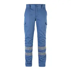 T-WORLD - Pantalón Cargo Gabardina Con Cinta Reflectante Hombre