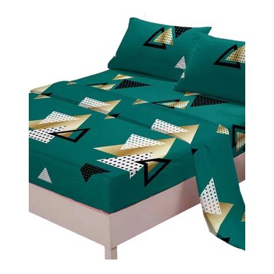 Imagen 2 del producto Juego Sábanas Algodón 2 Plazas Suaves 8O4