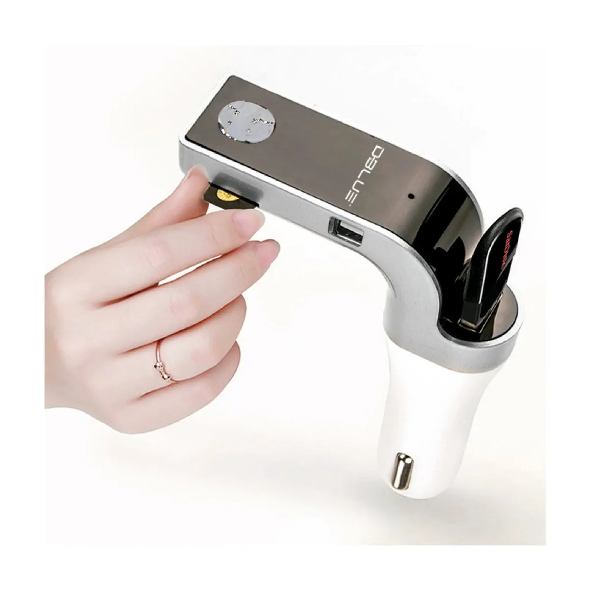 Transmisor Fm Auto Aux Y Usb Con Martillo - SC, marca DBLUE - Foto 2