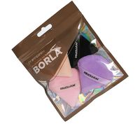 Set de 4 esponjas profesionales aplicadoras de maquillaje tipo borla