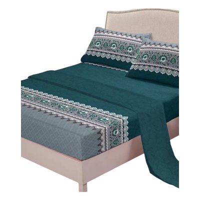 Imagen 2 del producto Juego Sábanas Algodón King Suaves 8O2