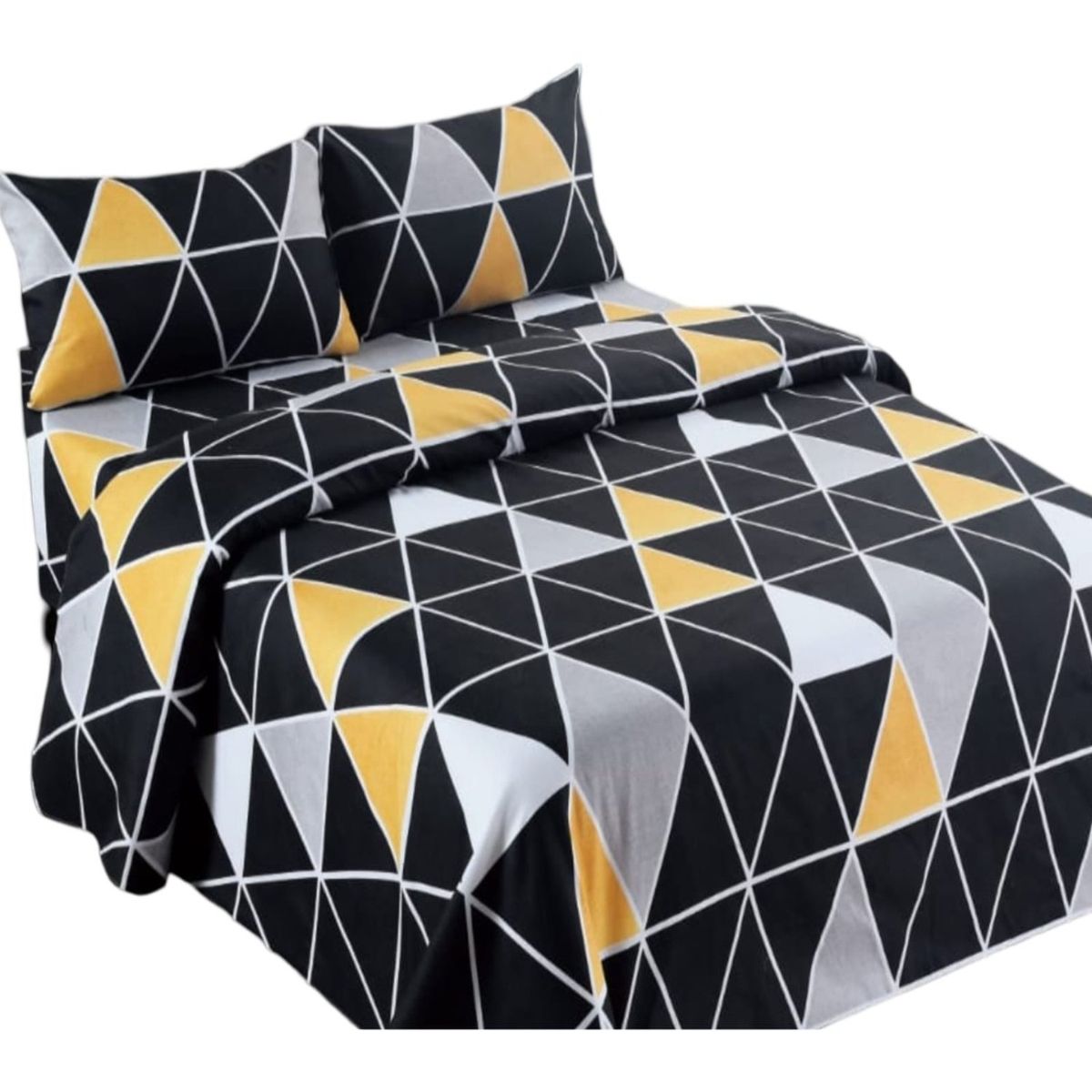 GENERICO - Sábana Plaza y Media 144 Hilos Algodón Suave 8O14