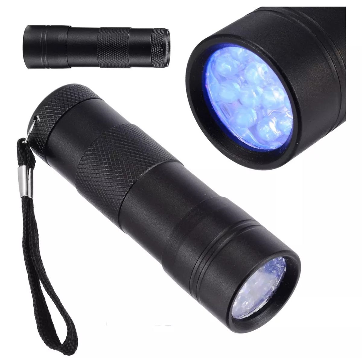 GENERICO - Linterna Uv  Resina 395nm 12 led