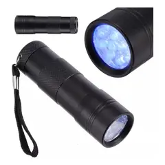 GENERICO - Linterna Uv Resina 395nm 12 led