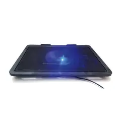 GENERICO - Base Notebook Ventilador 14cms Usb Iluminado - SC