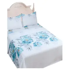 GENERICO - Sábana 144 Hilos Algodón King Premium 8O7