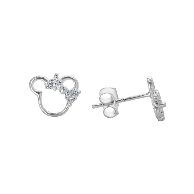 GENERICO - Aros De Plata Mouse Con Circones
