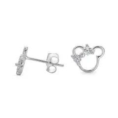 GENERICO - Aros De Plata Mouse Con Circones