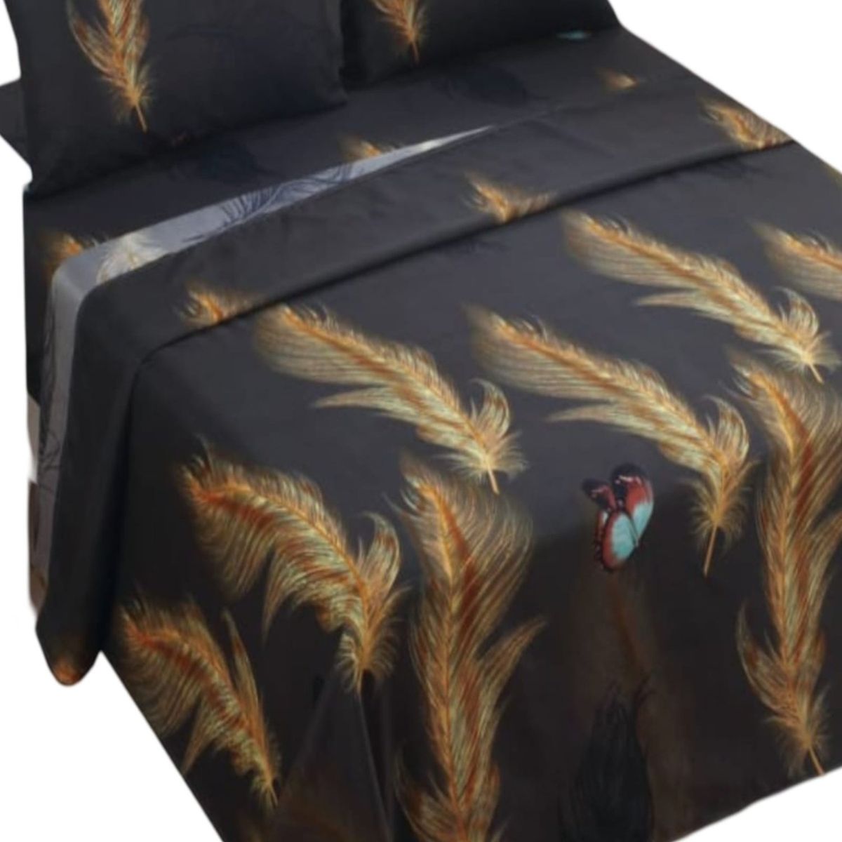 GENERICO - Sábana 2 Plaza de 144 Hilos Algodón Suave 8O3