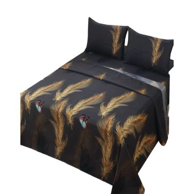 Imagen 2 del producto Sábana 2 Plaza de 144 Hilos Algodón Suave 8O3