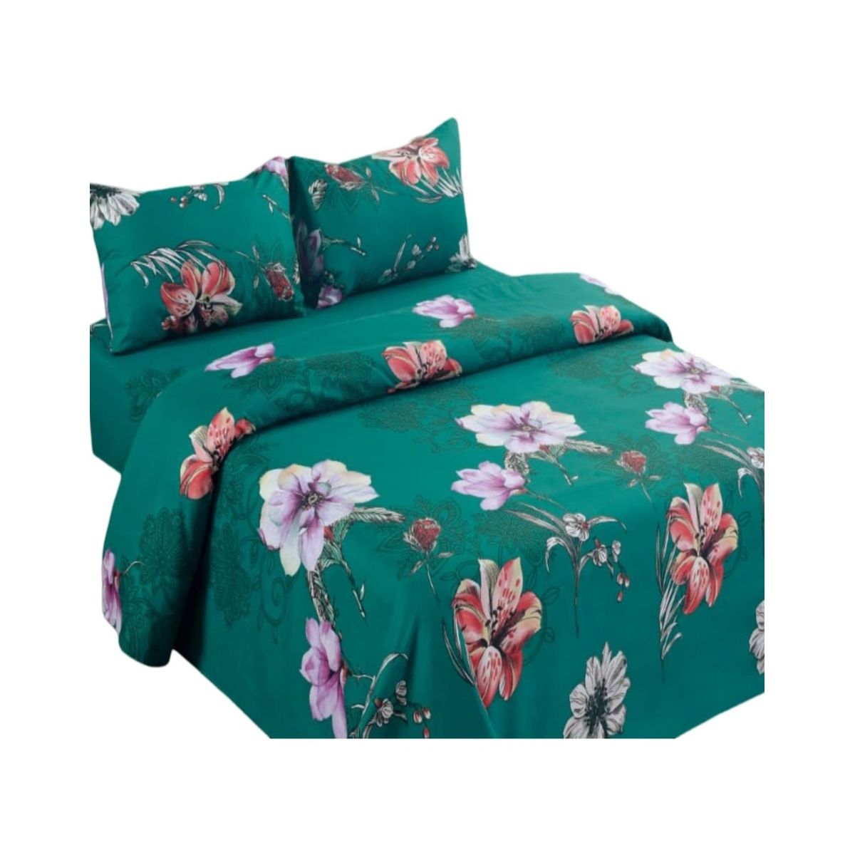 GENERICO - Sábana 144 Hilos Algodón King Premium 8O16