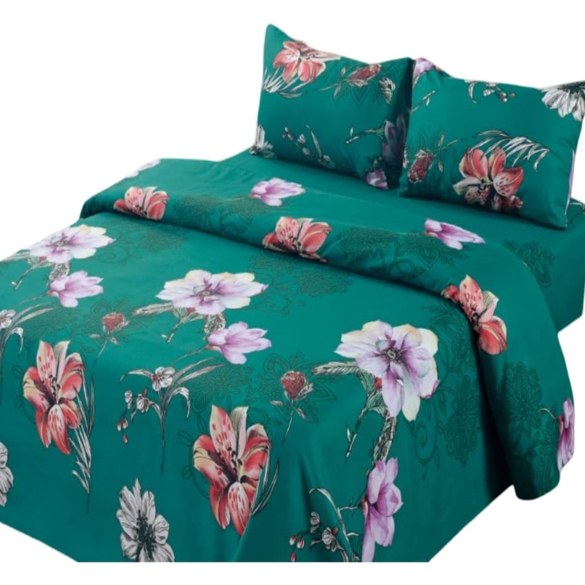 GENERICO - Sábana 144 Hilos Algodón King Premium 8O16