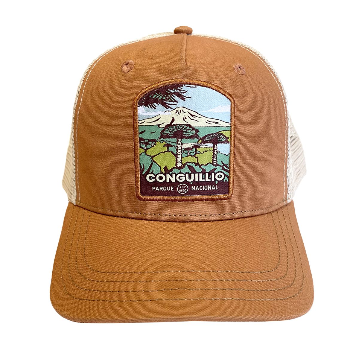 LENGA - Jockey Gorro Trucker Canvas Parque Nacional Conguillio Lenga