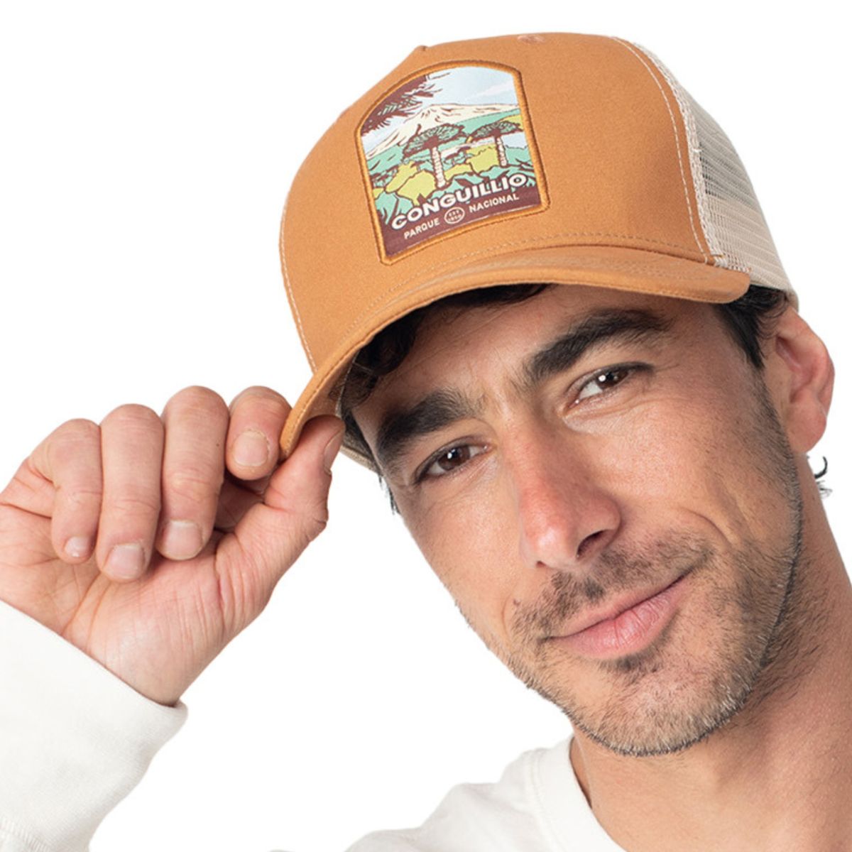 LENGA - Jockey Gorro Trucker Canvas Parque Nacional Conguillio Lenga