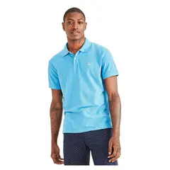 DOCKERS - Polera Hombre Polo Icon Standard Fit Cendre Blue