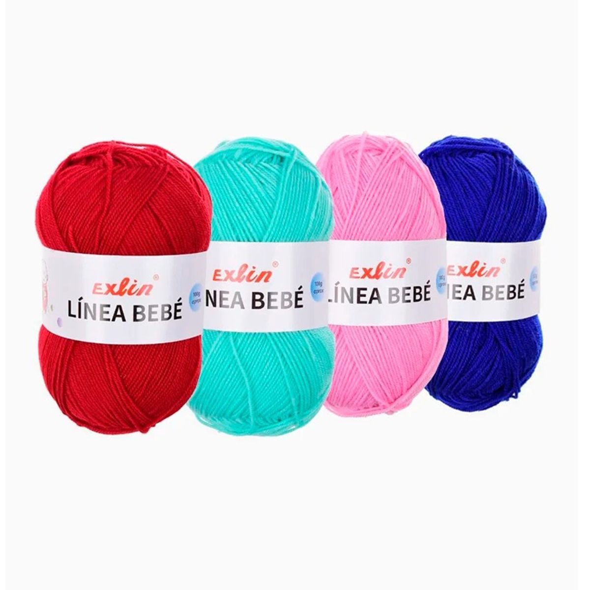 GENERICO - Lana Ovillo Línea Bebé set 10 und Colores Surtidos