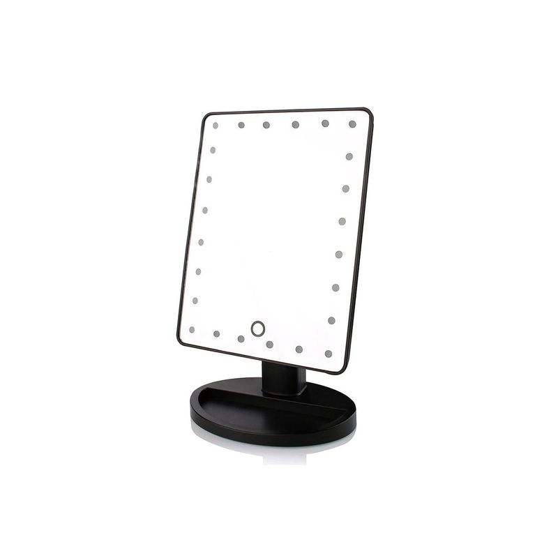TECNOLAB - Espejo De Maquillaje Zoom 5x Con 16 Led - SC