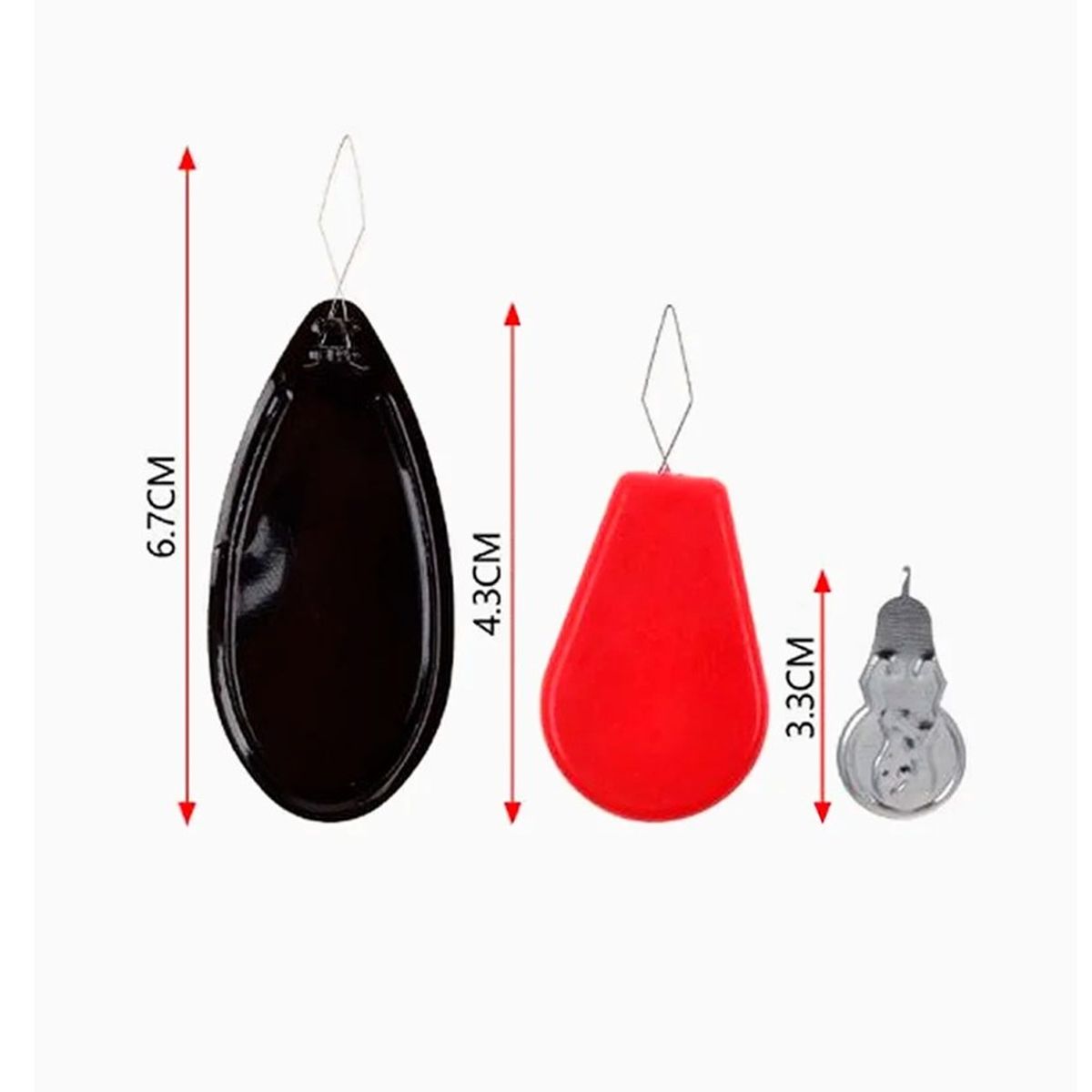 GENERICO - Juego de Hilos Aguja 3 piezas