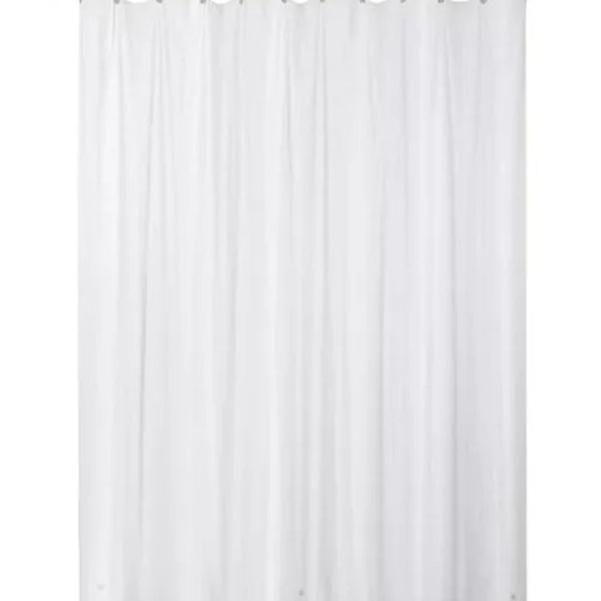 GENERICO - Cortina Baño Impermeable 180x180 Cms + 12 Ganchos