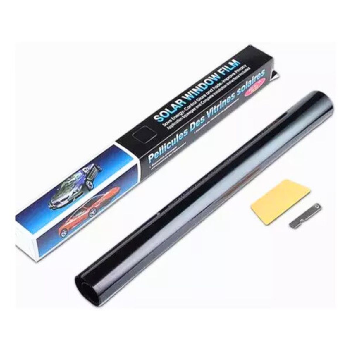 GENERICO - Papel Polarizado Auto Camioneta Ventanas Casa 3mtrs AL 40