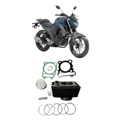 GENERICO - Kit De Cilindro Para Moto Fz 25 Fazer 250 Lander 250