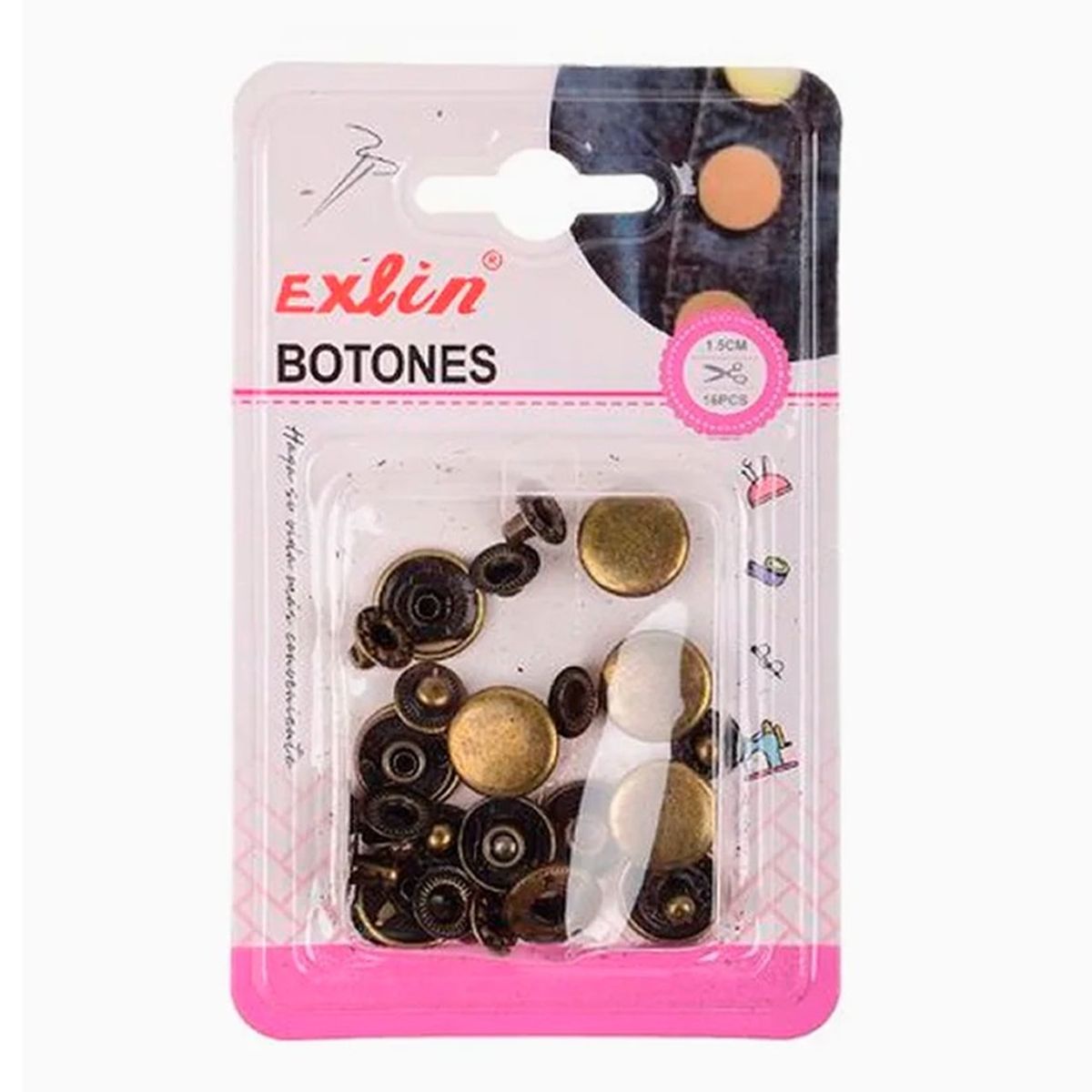 GENERICO - Botones de Succión 8 piezas