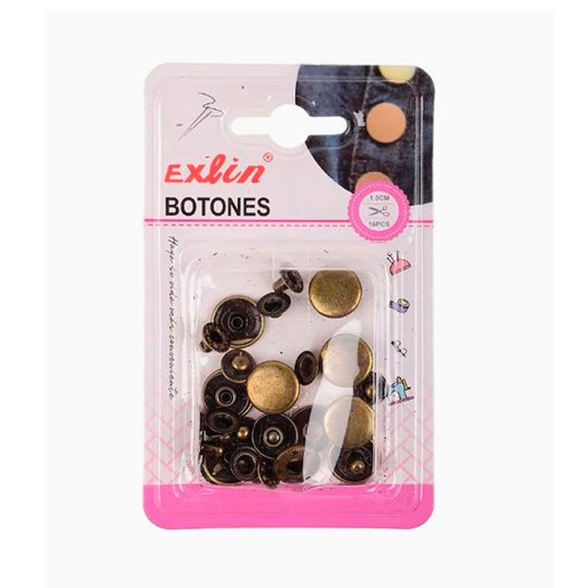 GENERICO - Botones de Succión 8 piezas