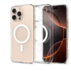 GENERICO - Carcasa Para iPhone 16 Pro Max Antigolpes Magsafe Reforzada