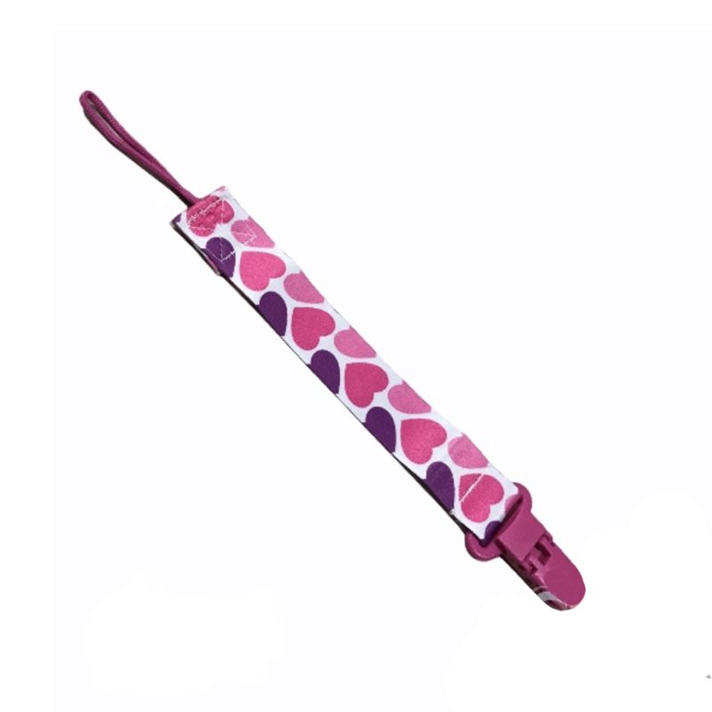 GENERICO - Porta Chupete De Cinta Clips De Tela Para Bebe Afirma Tete