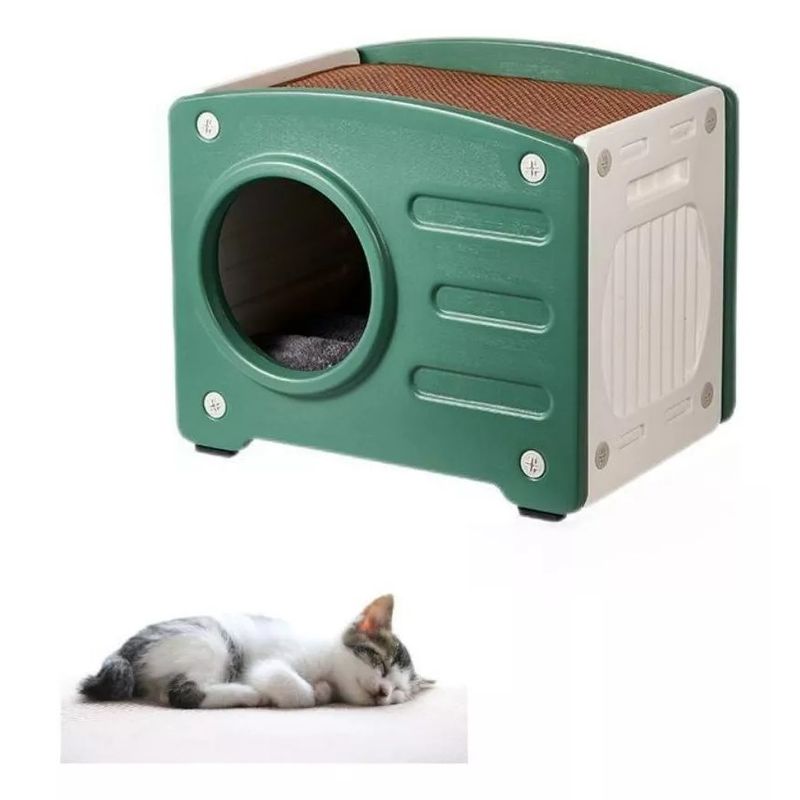 MUNDO MAGIA - Casa Cama Para Gatos Multifuncional Mesa Decorativa Gatos