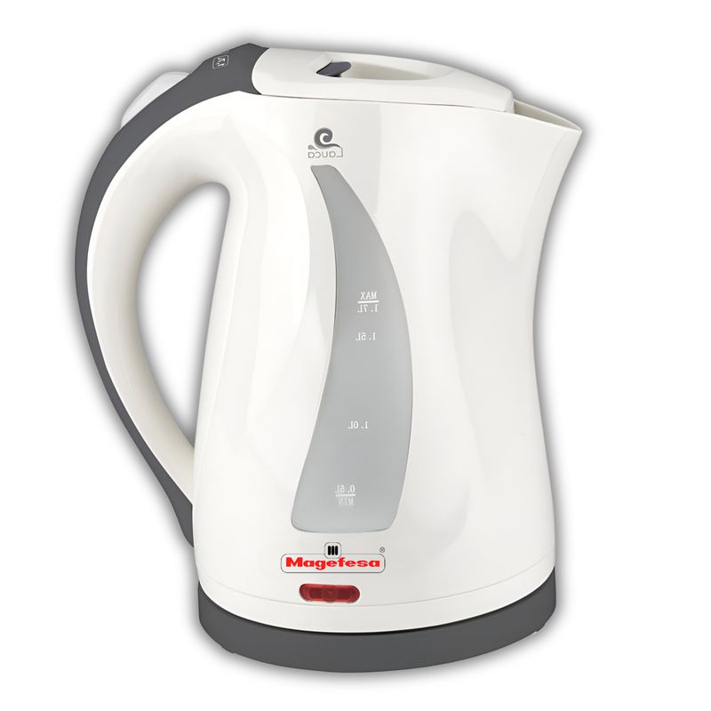 MAGEFESA - Hervidor Eléctrico Magefesa Lauca 1.7L MGF3636 Base de 360° - Blanco